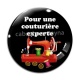 Cabochon Verre - pour une couturière experte
