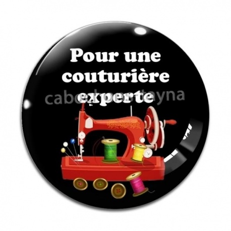 Cabochon Verre - pour une couturière experte