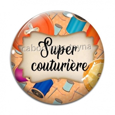 Cabochon Verre - super couturière