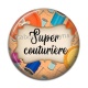 Cabochon Résine - super couturière