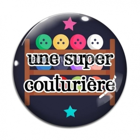 Cabochon Verre - super couturière
