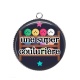 Pendentif Cabochon Argent - super couturière