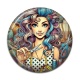Cabochon Résine - couturière