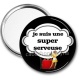 Miroir de poche - je suis une super serveuse