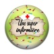 Cabochon Résine - une super infirmière