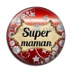 Cabochon Résine - super maman