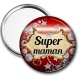 Miroir de poche - super maman