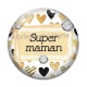 Cabochon Verre - super maman