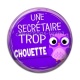 Cabochon Résine - une secrétaire trop chouette