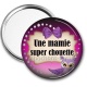 Miroir de poche - une mamie super chouette