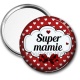 Miroir de poche - super mamie