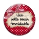 Cabochon Verre - une belle soeur formidable
