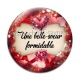 Cabochon Verre - une belle soeur formidable