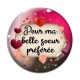 Cabochon Verre - pour ma belle soeur préférée