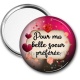 Miroir de poche - pour ma belle soeur préférée