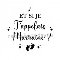 et si je t'appelais marraine