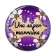 Cabochon Résine - une super marraine