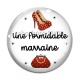 Cabochon Verre - une formidable marraine