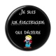 Cabochon Résine -  je suis un électricien qui déchire