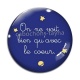 Cabochon Verre -  proverbe