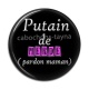 Cabochon Résine - putain de merde pardon maman