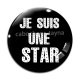 Cabochon Verre - je suis une star