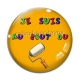 Cabochon Verre - je suis au bout du rouleau