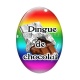 Cabochon Verre Ovale - dingue de chocolat