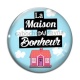 Cabochon Verre - la maison du bonheur