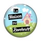 Cabochon Verre - la maison du bonheur