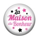 Cabochon Résine - la maison du bonheur