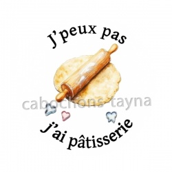 j'peux pas j'ai pâtisserie