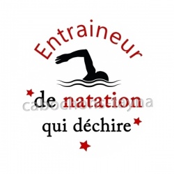 entraineur de natation