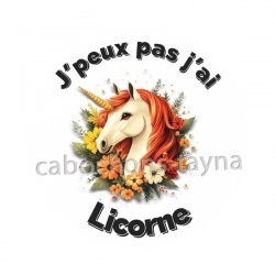 j'peux pas j'ai licorne