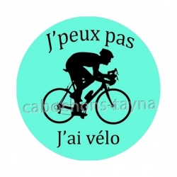  j'peux pas j'ai vélo