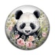 Cabochon Résine - panda