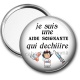 Miroir de poche -  je suis une aide soignante qui déchire