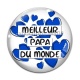 Cabochon Verre - meilleur papa du monde