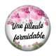 Cabochon Résine - une filleule formidable