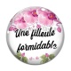 Cabochon Verre - une filleule formidable