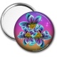 Miroir de poche - fleur