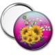 Miroir de poche - tournesol