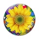 Cabochon Verre - tournesol
