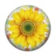 Cabochon Résine - tournesol