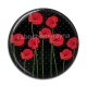 Cabochon Résine - coquelicot