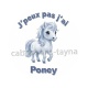 j'peux pas j'ai poney