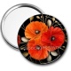 Miroir de poche - coquelicot
