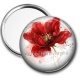 Miroir de poche - coquelicot
