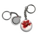 Porte clés - coquelicot