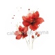 fleur rouge